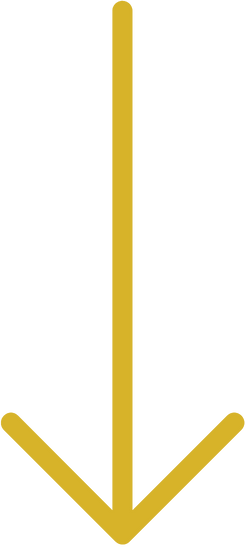 Icône flèche dorée